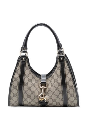 Gucci Pre-Owned 2016-2025 GG Supreme Jackie Joy Bardot shoulder bag - Brown