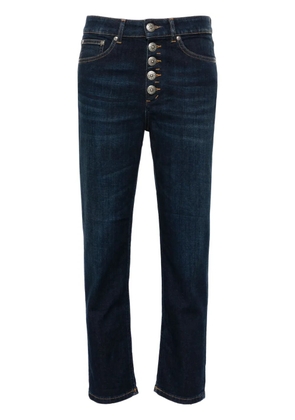 DONDUP Koons tapered cropped jeans - Blue