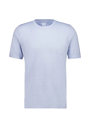 120% Lino short-sleeve T-shirt - Blue