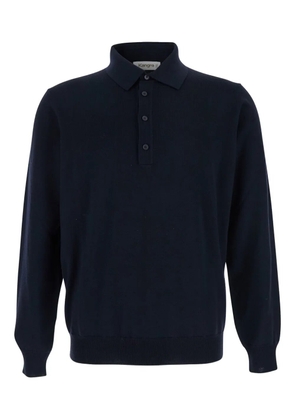 Kangra four-button polo shirt - Blue