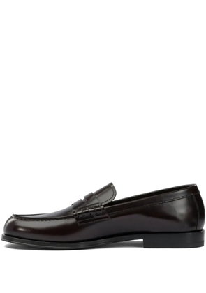 Henderson Baracco leather loafers - Brown