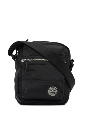 Stone Island nylon metal messenger bag - Black