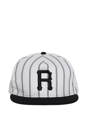RHUDE pinstripe baseball cap - White