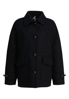 Circolo 1901 wool-blend coat - Black