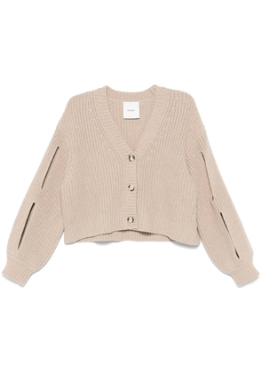 Nanushka Karolin cardigan - Neutrals