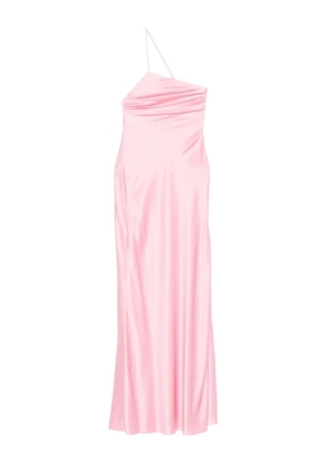Danamé asymmetric slip dress - Pink