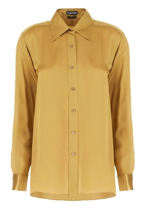 TOM FORD silk shirt - Yellow