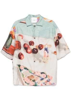 Nanushka silk shirt - Neutrals