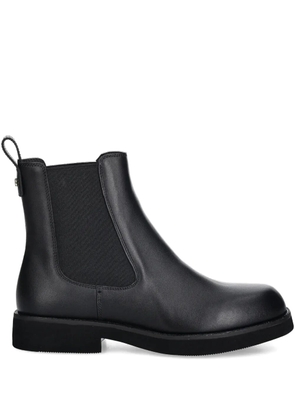 BOSS leather Chelsea boots - Black