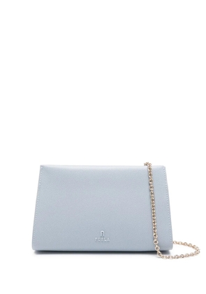 Furla leather clutch bag - Blue