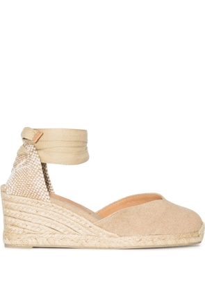 Castañer Chiara wedge sandals - Neutrals