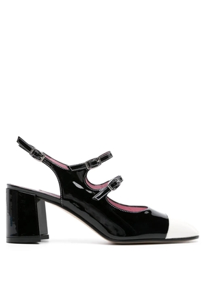 Carel Paris Papaya 60mm patent leather pumps - Black