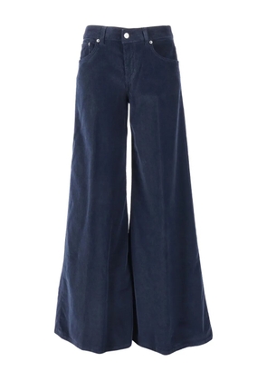 DONDUP corduroy wide-leg jeans - Blue