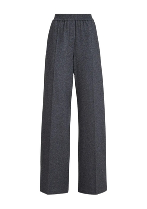 Brunello Cucinelli mélange-effect trousers - Grey