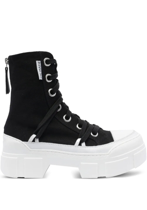 Vic Matie canvas platform sneakers - Black