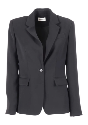 P.A.R.O.S.H. notched-lapel single-breasted blazer - Black