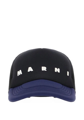 Marni printed cap - Black