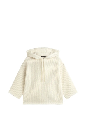 Fabiana Filippi knit hoodie - Neutrals