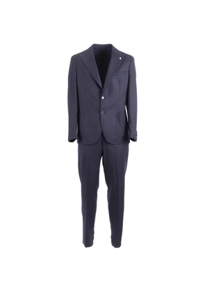 L.B.M. 1911 pinstripe single-breasted suit - Blue