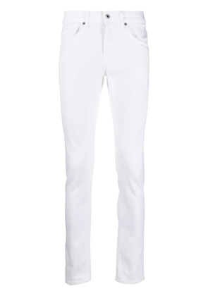DONDUP cropped skinny jeans - White