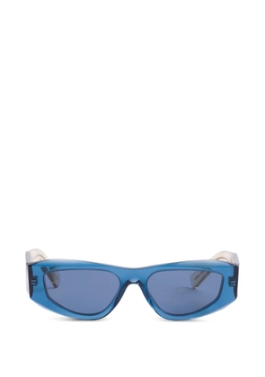 Prada Eyewear Symbole rectangle-frame sunglasses - Blue