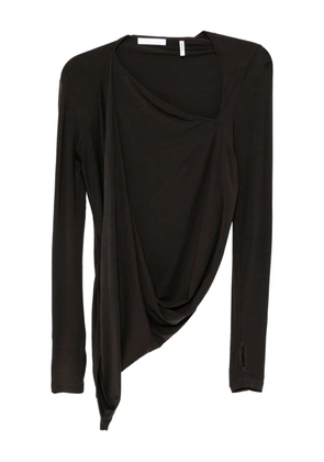Helmut Lang asymmetric top - Brown