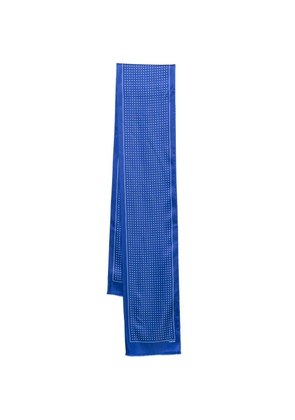 TOM FORD polka dot silk scarf - Blue