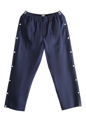 BODE Tear-Away press-stud track pants - Blue