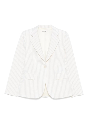 P.A.R.O.S.H. pinstriped blazer - White