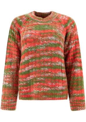 BODE Prismatic sweater - Orange