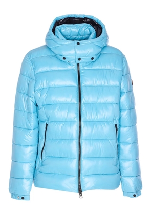 Save The Duck padded hooded jacket - Blue
