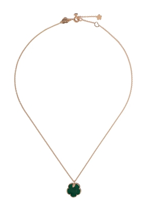 Pasquale Bruni 18kt rose gold Bon Ton green agate and diamond necklace - Pink