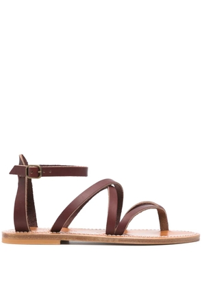 K. Jacques Epicure flat sandals - Brown