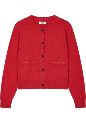 TOMBOY round-neck cardigan - Red