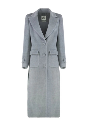 Les Filles d'Eva flap-pocket coat - Grey