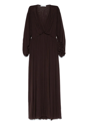 Philosophy Di Lorenzo Serafini pleated dress - Brown