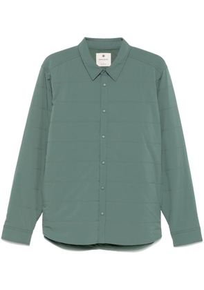 Snow Peak flexible insulated shirt jacket - Green