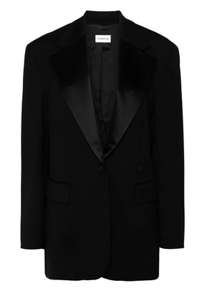 P.A.R.O.S.H. single-breasted virgin wool blazer - Black