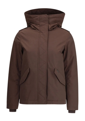 Woolrich hooded padded jacket - Brown