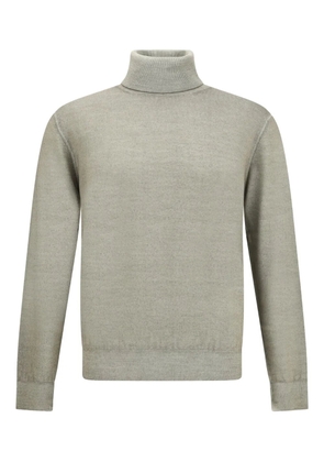 Cruciani ribbed turtleneck sweater - Grey