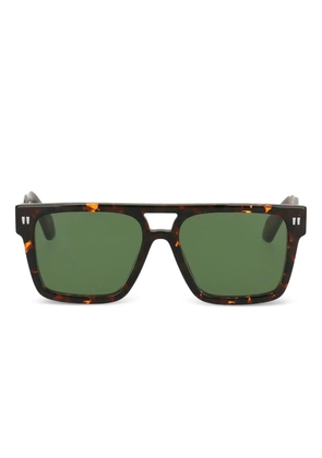 Off-White Eyewear tortoiseshell square sunglasses - Brown