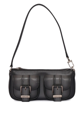 Michael Kors buckle-pocket shoulder bag - Grey
