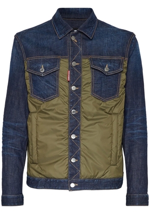 DSQUARED2 two-tone denim jacket - Blue
