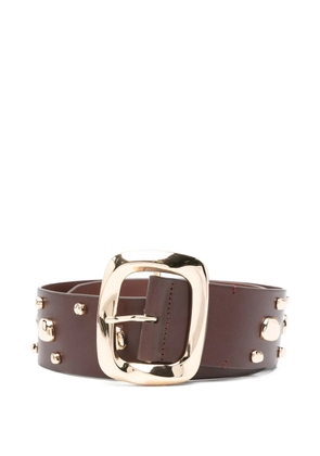 ZIMMERMANN Malley studded buckle belt - Brown