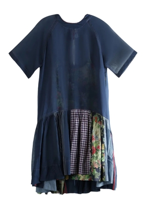 Pero Enchanted Garden midi dress - Blue