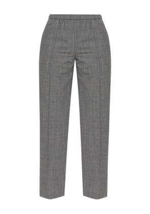 Fabiana Filippi creased straight-leg trousers - Grey