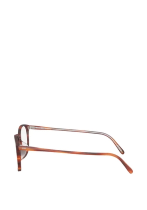 Oliver Peoples round glasses - Brown