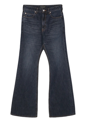 Balenciaga high-waisted bootcut jeans - Blue