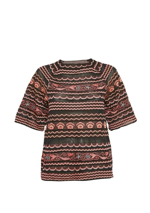 Missoni Pre-Owned lurex knitted top - Black