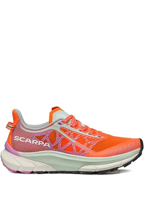 SCARPA mesh-panelled trail trainers - Orange